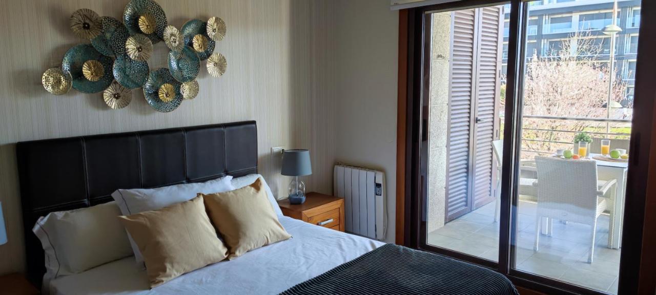 Acogedor apartamento con terraza en Portonovo Esterno foto