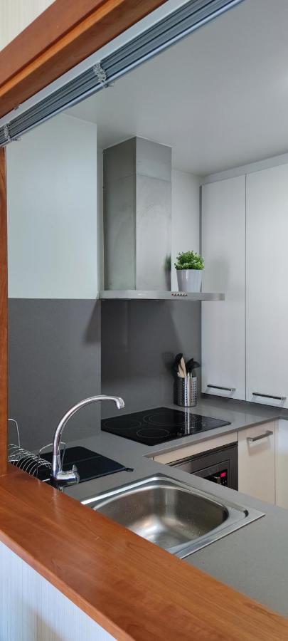 Acogedor apartamento con terraza en Portonovo Esterno foto